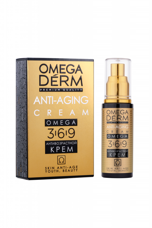 OMEGADERM Антивозрастной крем Omega 3,6,9 «Anti-age восстановление», 50 мл
