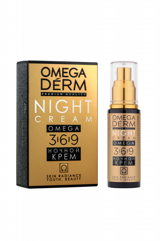 OMEGADERM Ночной крем Omega 3,6,9 «Интенсивное питание», 50 мл