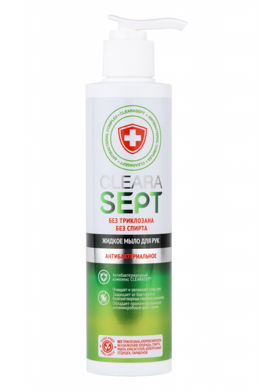 ClearaSept Жидкое мыло для рук антибактериальное, 200мл