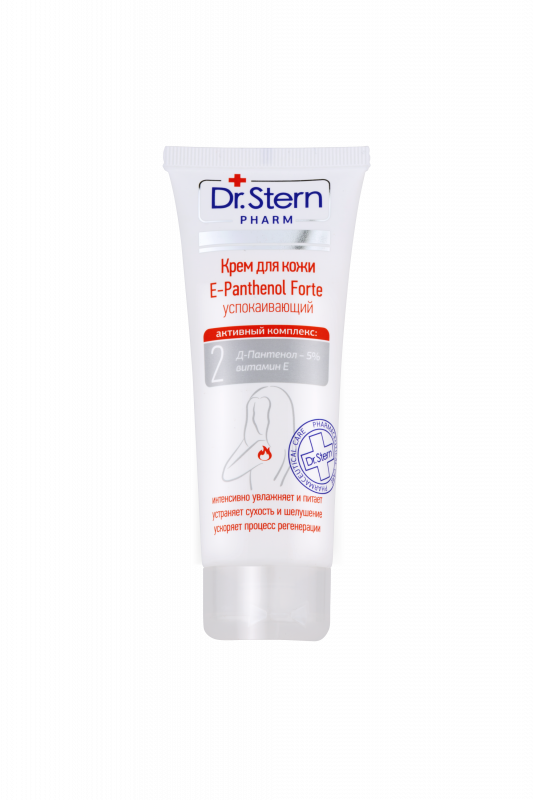 Dr.Stern Крем для кожи Е–Panthenol Forte успокаивающий, 75мл