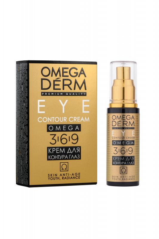 OMEGADERM Крем для контура глаз Omega 3,6,9 «Идеальное восстановление», 50мл